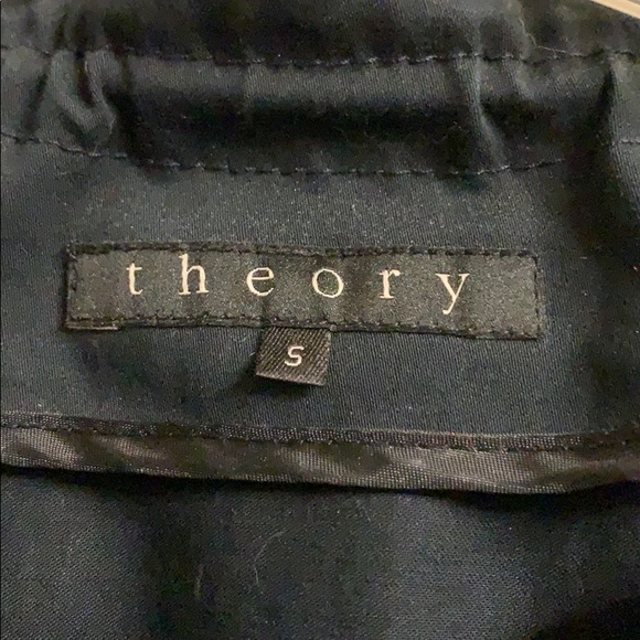 Theory black swing jacket, size small - Picture 3 of 10
